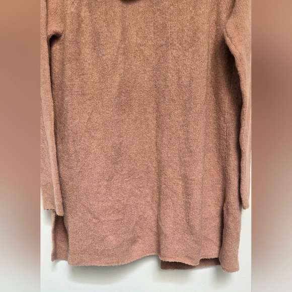 GAP Women's Longline Hooded Pocket Cardigan in Soft Tan Sz L Alpaca Blend Nwt - Picture 11 of 12
